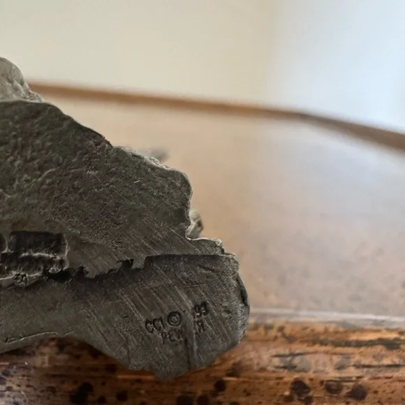 Rare Comstock CCI Pewter Fairy Fae Nymph Pixie Crystal Rhinestones Figurine - Picture 8 of 11